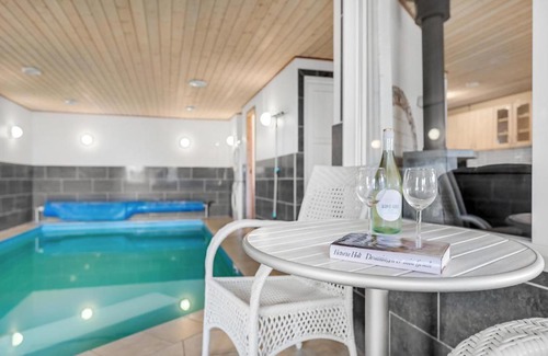 Bønnerup Strand House | Amazing Home In Glesborg With Wifi, Private Swimming Pool And Outdoor Swimming Pool