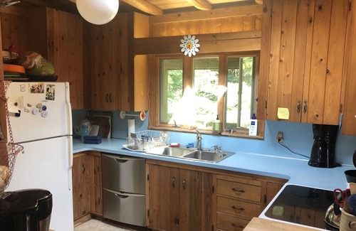 Frankfort House | Amazing Home with 300 ft of Lake Michigan beach, surrounded by 4 acres of woods