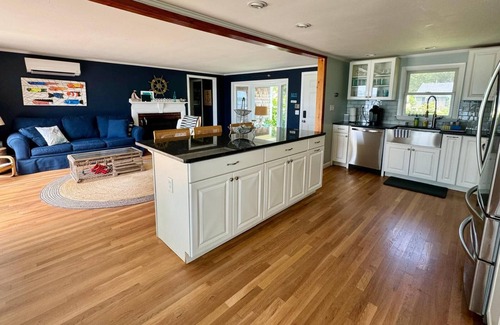Dennis Port Cottage | Amazing Lakefront Property, Private Dock, Direct Access to Water, New Hot Tub/AC