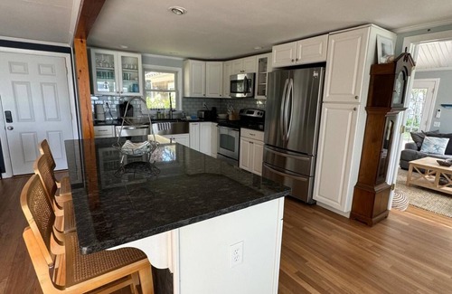 Dennis Port Cottage | Amazing Lakefront Property, Private Dock, Direct Access to Water, New Hot Tub/AC