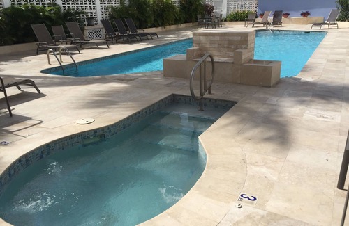 San Juan Apartment | Amazing Ocean View Studio (King Bed/WIFI) in prime Condado
