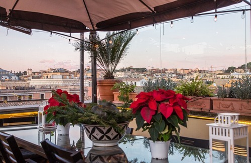 Rome City Centre Apartment | Amazing Penthouse Via Del Corso