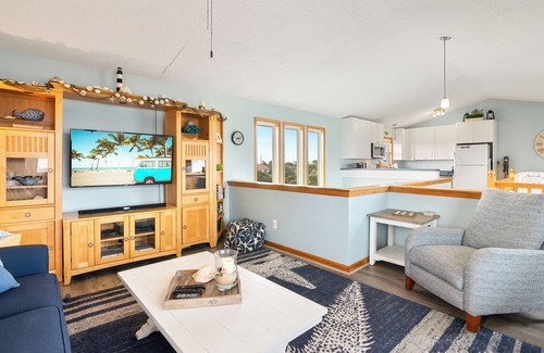 South Nags Head House | Amazing! Summer Shanty -ocean view, pool, hot tub, steps to beach, quiet street