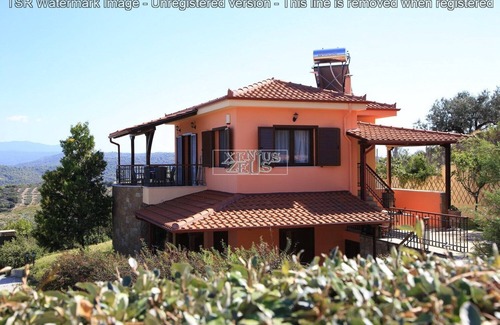 Sithonia Villa | Amazing View by the Pool in Agios Nikolaos I