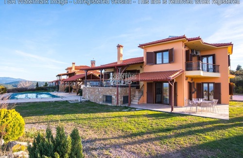 Sithonia Villa | Amazing View by the Pool in Agios Nikolaos II