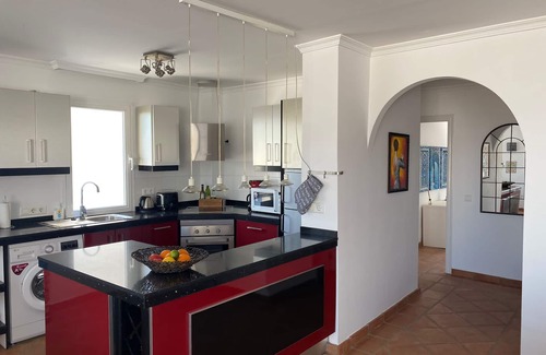 Ojen Apartment | Amazing view over the sea and mountains in Elviria/Marbella, WIFI
