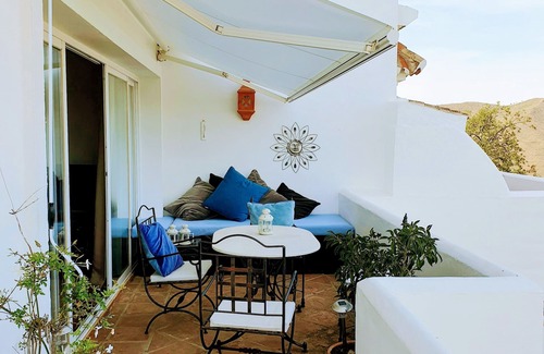 Ojen Apartment | Amazing view over the sea and mountains in Elviria/Marbella, WIFI