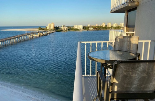 Fort Myers Beach Condo | Amazing views of the Gulf with a private beach! Lovers Key Beach Club #801
