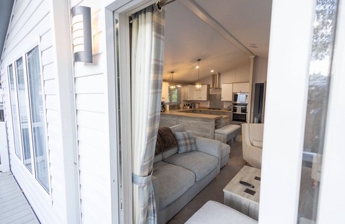 Mudeford Ski Chalet | Amberley - a luxury, pet friendly lodge on the popular Sandhills Holiday Park
