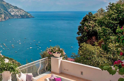 Positano Villa | AMORE RENTALS - Villa Elio with Sea View, Heated Pool and Parking