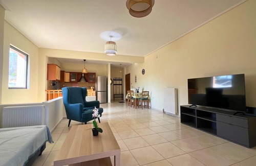 Saronida Apartment | Anavyssos Azure - New Coastal Retreat with Sea View in Wonderful Saronida