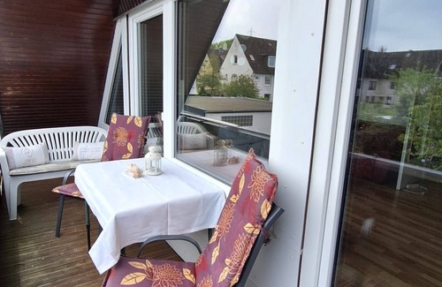 Lutt Kiepenbarg Apartment | Ankerplatz - 3-room apartment with balcony