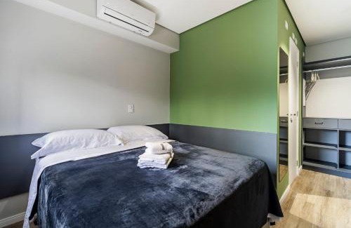 Lapa de Baixo Apartment | Apê business na Lapa com ar pertinho do Allianz