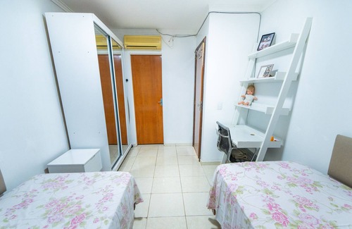 Setor Comercial Sul Apartment | AP 85m2, 2Qts W/Suite, Full Kitchen, Wi-fi 500MB, Garage, Service Area