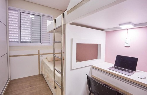 Maringa Apartment | Ap c/ 2 Qts, garagem e A/C