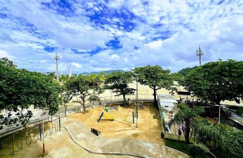 Jose Menino Apartment | Ap Pé na Areia Vista Parcial Mar