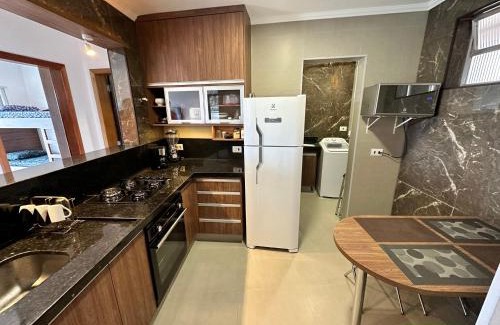 Jose Menino Apartment | Ap Pé na Areia Vista Parcial Mar