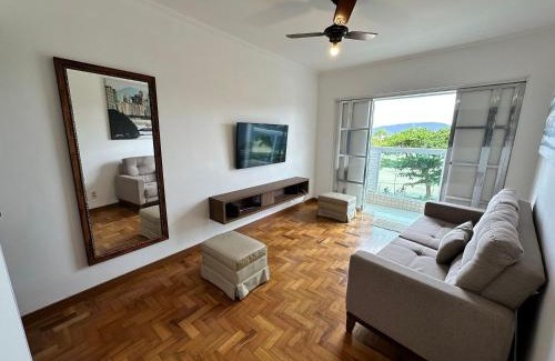 Jose Menino Apartment | Ap Pé na Areia Vista Parcial Mar