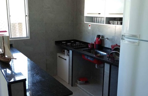 Praia Grande RV Rental | AP Próximo a Praia Apenas 50 Metros