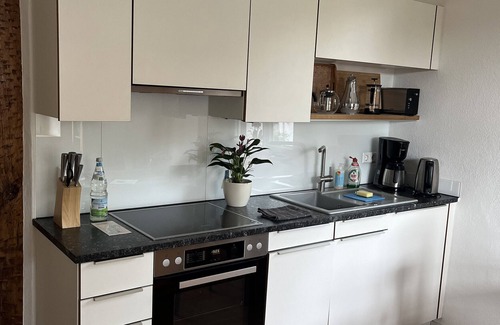 Muellheim Apartment | Apartment 'Fewo Oskar' with Mountain View, Private Terrace and Wi-Fi