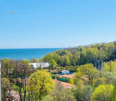 Wzgorze Swietego Maksymiliana Apartment | Apartament 4 Pory Roku PRZY PLAŻY Z WIDOKIEM NA MORZE