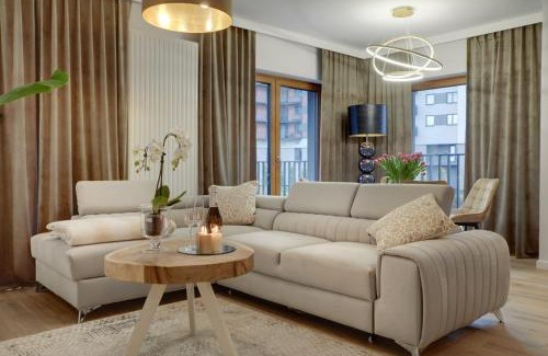 Katowice Apartment | Apartament Heaven 80 m2-Ceglana Park 2 luksusowe sypialnie i parking