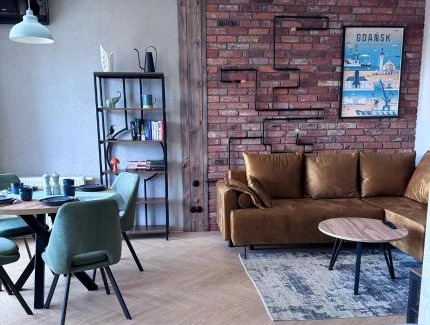 Nowy Port Apartment | Apartament HORIZON, 17 piętro z widokiem na Zatokę Gdańską
