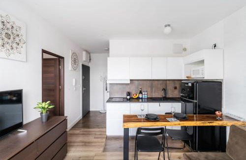 Psie Pole Apartment | Apartament z tarasem i miejscem postojowym