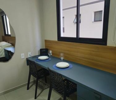 Sao Carlos Apartment | Apartamento 1 Completo com Piscina e Academia ao lado da USP
