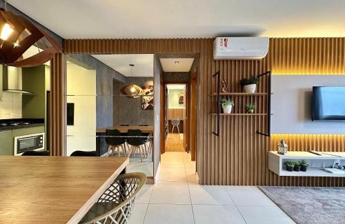 Floresta Apartment | Apartamento 2 Dormitórios 5 pessoas em Gramado - Villagio 302