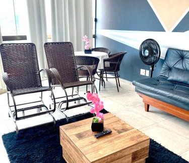 Praia Grande Apartment | APARTAMENTO BEIRA MAR PRAIA GRANDE ATÉ 7 pessoas
