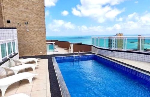 Praia de Iracema Apartment | Apartamento com piscina no hooftop, 48m2 - Praia da Iracema- Fortaleza