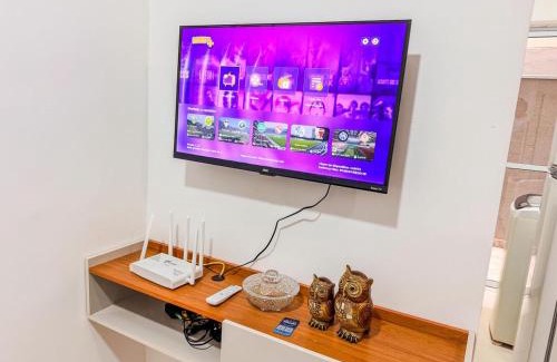 Ourinhos Apartment | Apartamento com piscina, arcondicionado e vaga
