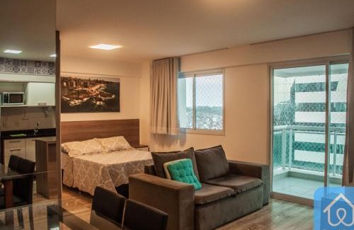Caminho das Arvores Apartment | Apartamento completo ao lado do Salvador Shopping