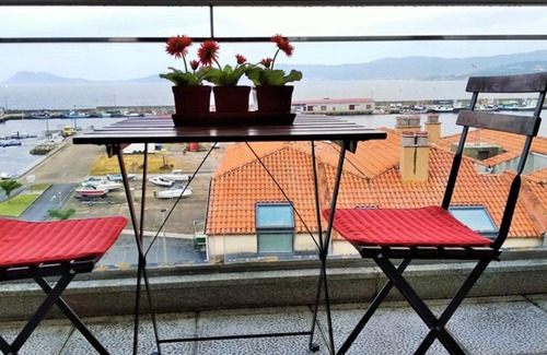 Portosin Apartment | Apartamento con terraza y vistas al mar, Portosín