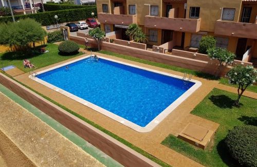 Orihuela Costa House | Apartamento de tres dormitorios terraza privada y piscina abierta todo el año, Cabo Roig, Orihuela costa, AQ-128