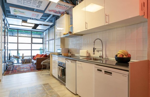 Ensanche Diputacion Apartment | Apartamento delicias near the Beach with A/C & Wi-Fi