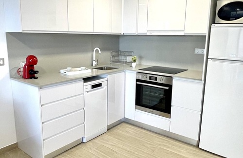 Vilafortuny Apartment | APARTBEACH FABIOLA IN FRONT OF THE BEACH AND HEATED