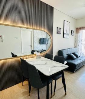 Kesawan Apartment | Apartemen Podomoro View Kota 2BR lantai 17 Full perabot