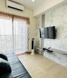 Kesawan Apartment | Apartemen Podomoro View Kota 2BR lantai 17 Full perabot