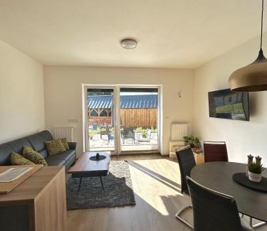 Kasperske Hory Apartment | Apartmán A3 Kašperky Slunný moderní apartmán na horách