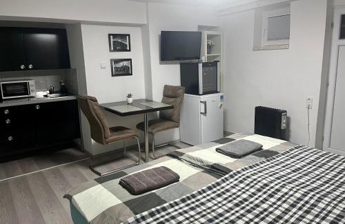 Mikulov Apartment | Apartmánek Patricie room with kitchenette suitable for 2 adults and 2 children