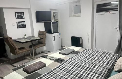 Mikulov Apartment | Apartmánek Patricie room with kitchenette suitable for 2 adults and 2 children