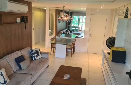 Porto das Dunas Apartment | Apartment in Golf Ville, super ventilated and just a few meters from Beach Park