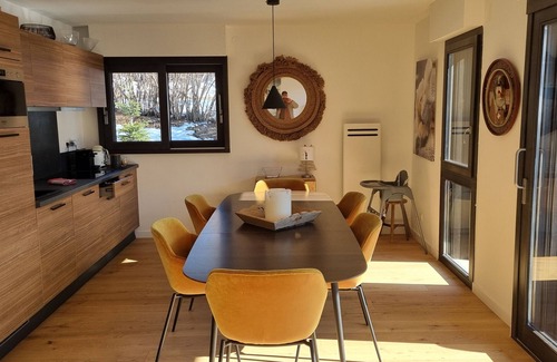 Saint-Etienne-de-Tinee Apartment | Apartment "Aspen Park 103" with Mountain View, Private Terraces & Wi-Fi