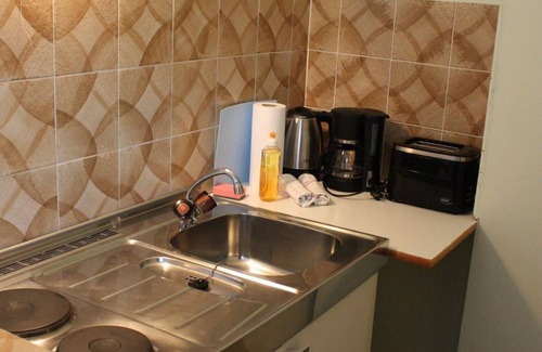 Podersdorf am See Apartment | Apartment/1 Schlafraum/dusche, WC - Appartementhaus Josefikeller