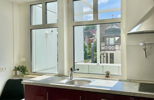 Bielefeld Apartment | Apartment '1' with Mountain View, Balcony and Wi-Fi
