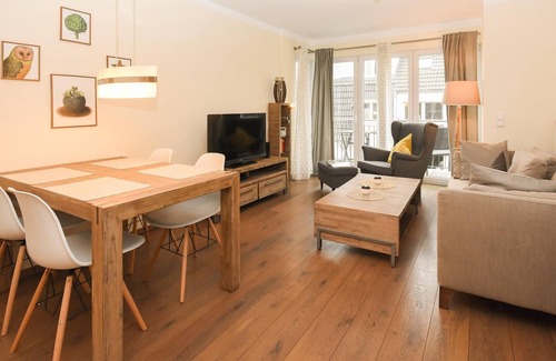 Scharbeutz Apartment | Apartment 4 with balcony in the Baltic Sea Lodge house in Scharbeutz