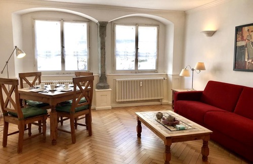 Insel Apartment | Apartment Am Stadtpark - Charming, close to the lake, centrally located in a historic building