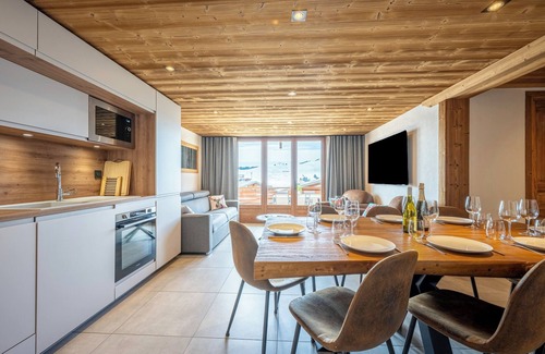 Les Saisies Apartment | Apartment 'Appartement 4' with Mountain View and Private Terrace